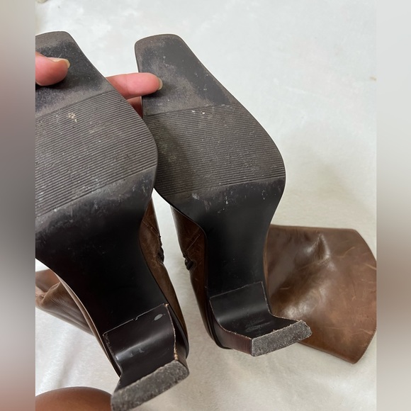 Vintage Y2K Steve Madden Leather Boots size 8 - Picture 2 of 9